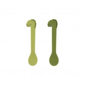Mr Dino Silicone Spoons Pack of 2