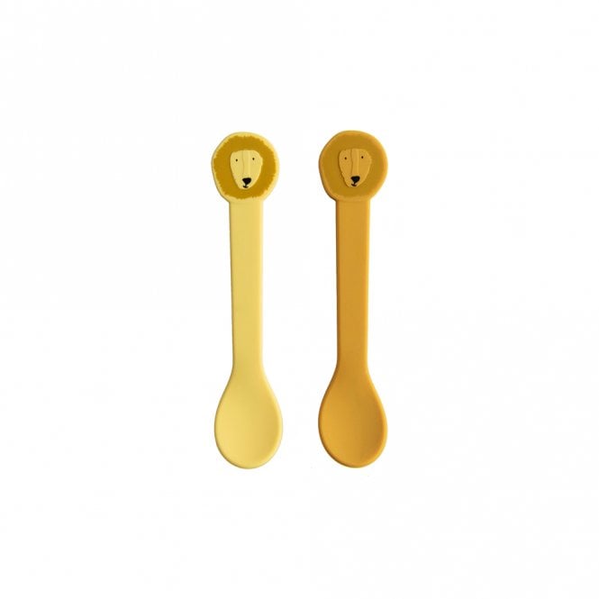 Trixie Mr Lion Silicone Spoons Pack of 2