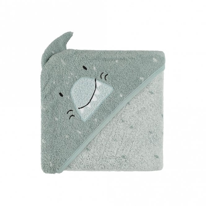 Trixie Mr Shark Hooded Bath Towel