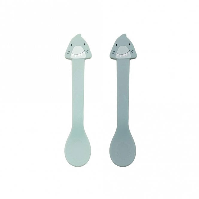 Trixie Mr Shark Silicone Spoons Pack of 2
