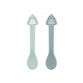 Mr Shark Silicone Spoons Pack of 2