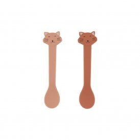 Mrs Cat Silicone Spoons Pack of 2
