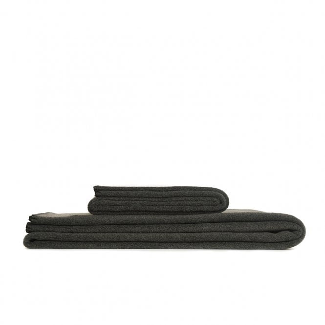 Tweedmill Textiles Charcoal Fleece Throw
