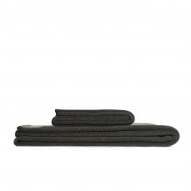 Charcoal Fleece Throw