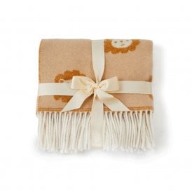 Lion Merino Wool Baby Blanket