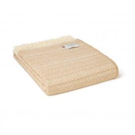 Oatmeal Fair Isle Pure New Wool Throw