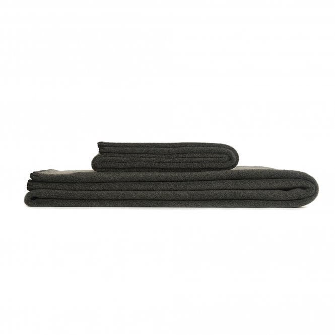 Tweedmill Textiles Small Charcoal Fleece Throw