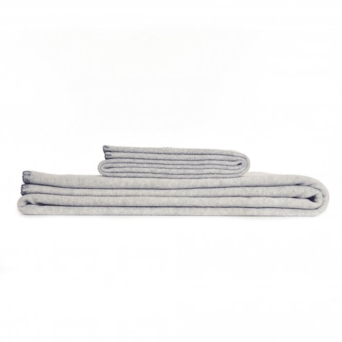 Tweedmill Textiles Small Silver Grey Fleece Throw