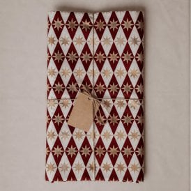 Merlot Seville Star Tablecloth