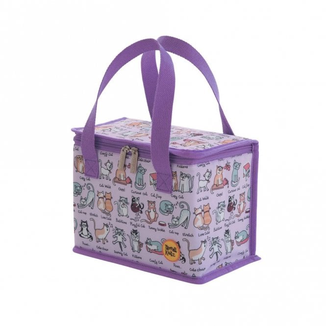 Tyrrell Katz Cats Insulated Folding Lunch Tote