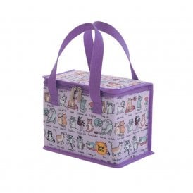Cats Insulated Folding Lunch Tote
