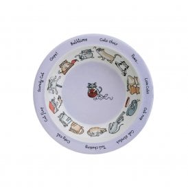 Cats Melamine Bowl