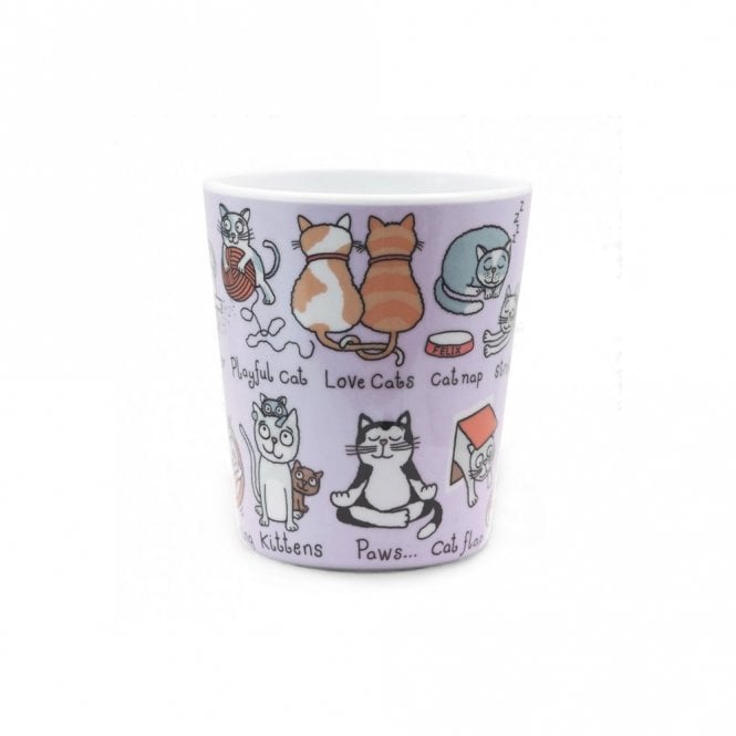 Tyrrell Katz Cats Melamine Medium Beaker