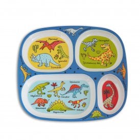 Dinosaurs Melamine Divider Plate