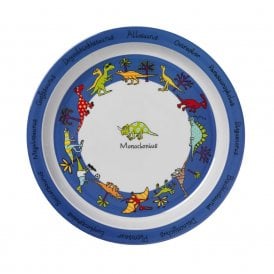 Dinosaurs Melamine Plate
