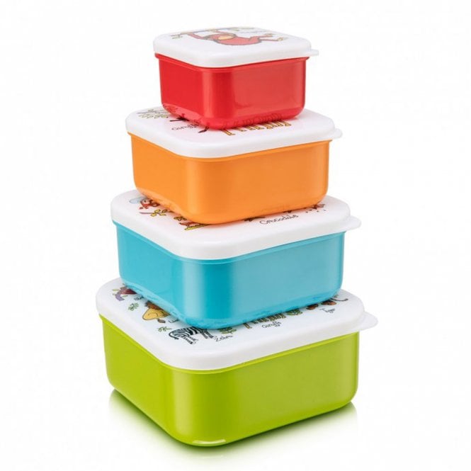 Tyrrell Katz Jungle Set of 4 Snack Boxes
