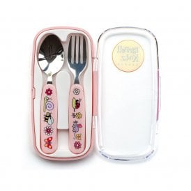 Secret Garden Melamine Cutlery Set in Case