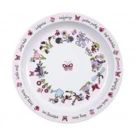 Secret Garden Melamine Plate