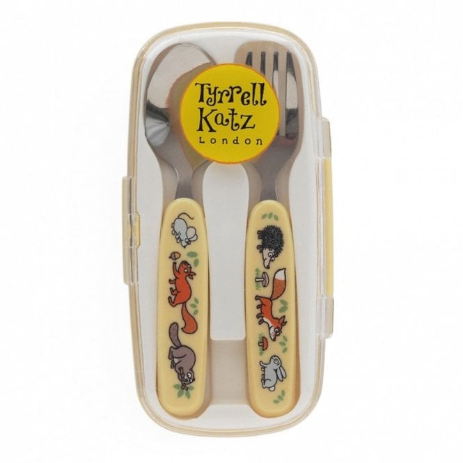 Tyrrell Katz Woodland Melamine Cutlery Set in Case
