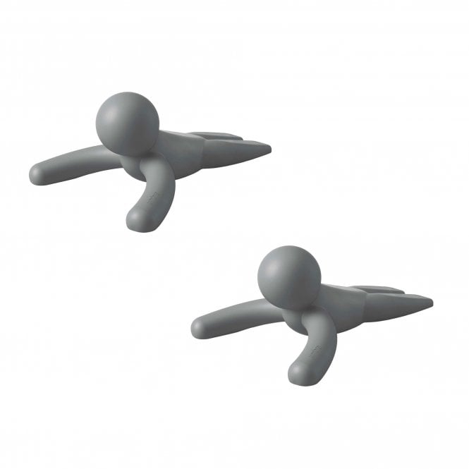Umbra Buddy Charcoal Set of 2 Doorstops
