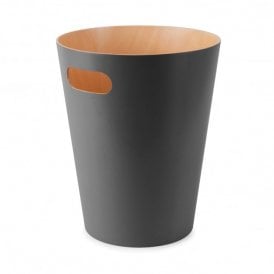 Charcoal Woodrow Waste Bin