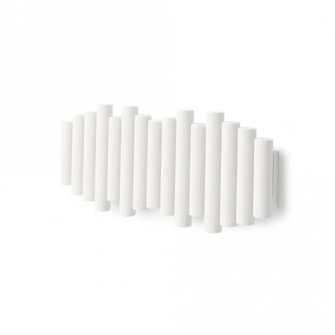 Umbra Picket 5 Hook Rail White
