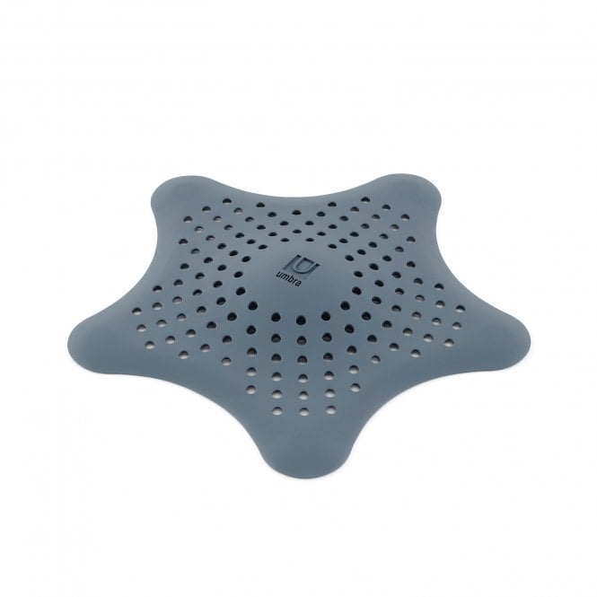 Umbra Slate Blue Starfish Shower Drain & Sink Hair Catcher