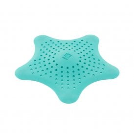 Surf Blue Starfish Shower Drain & Sink Hair Catcher