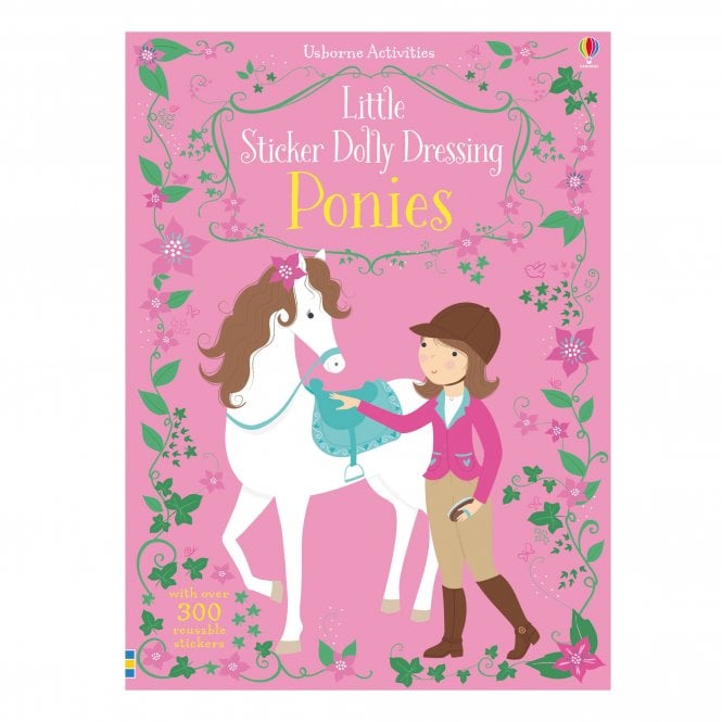 Usborne Little Sticker Dolly Dressing Ponies Sticker Book