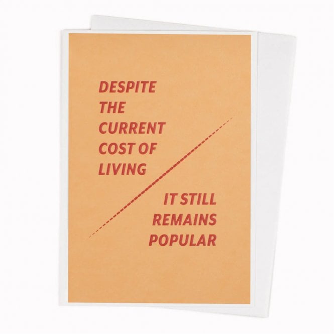 USTUDIO Design Cost of Living Card