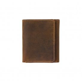 Apache Trifold Cash & Card Leather Wallet - Oil Tan