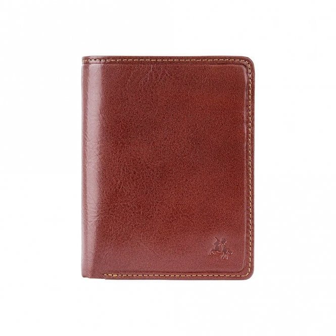 Visconti Lucca Cash & Coin Leather Wallet - Tan