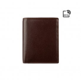 Milan Cash & Coin Leather Wallet - Italian Brown