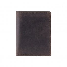 Rifle Cash & Coin Leather Wallet - Oil Brown