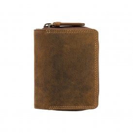 Rocket Small Cash & Coin Leather Purse - Oil Tan