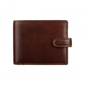 Rome Cash & Coin Leather Wallet - Italian Brown
