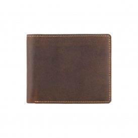 Shield Slim Cash & Coin Leather Wallet - Oil Tan