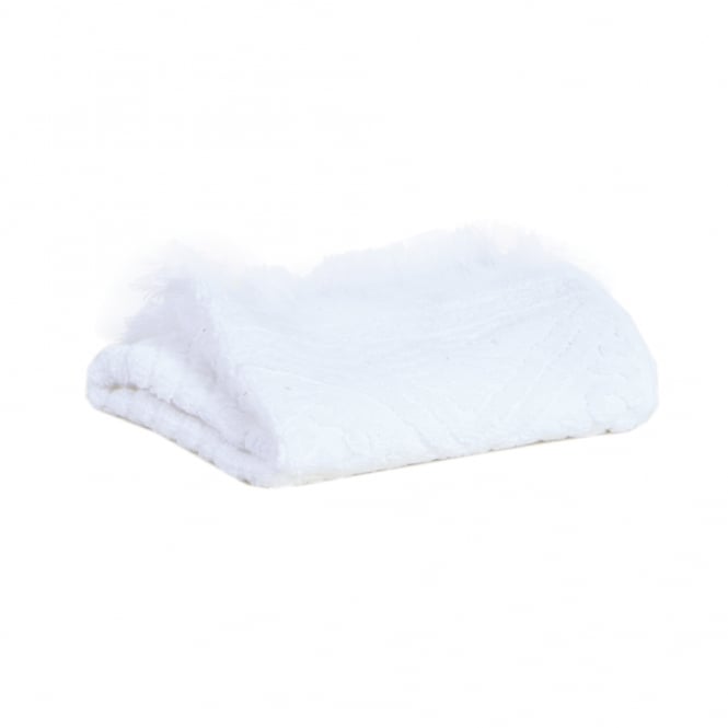 Vivaraise Zoe Guest Towel 30 x 50 cm - Bright White