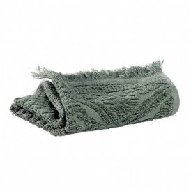 Zoe Guest Towel 30 x 50cm - Thyme Green