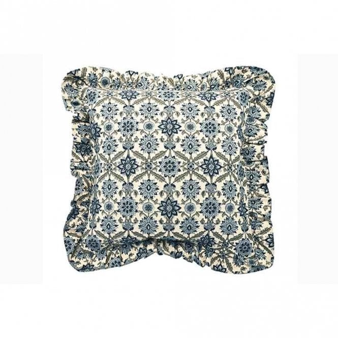 Walton & Co Kelmscott Ruffle Square Cushion