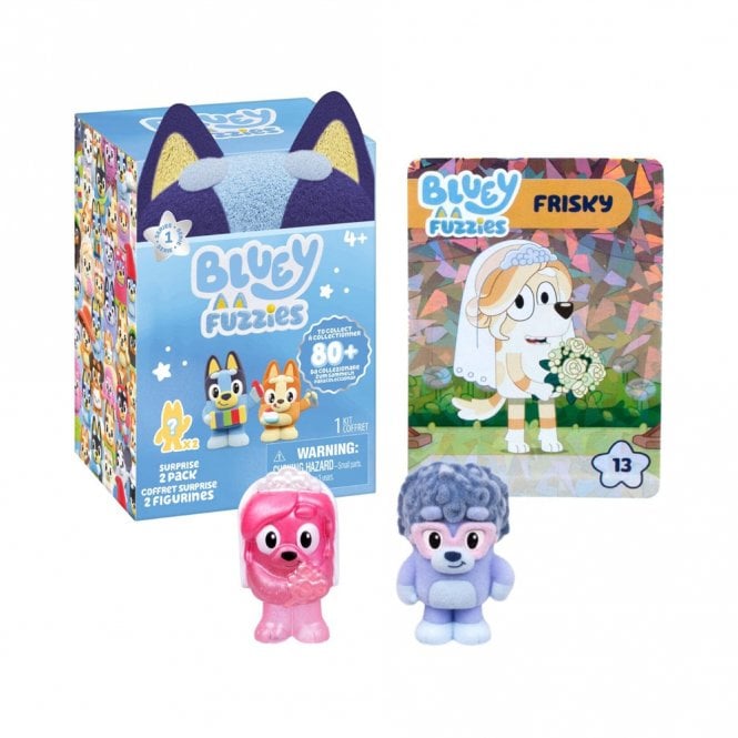 Wind Designs Bluey Fuzzies Surprise 2 Pack