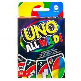 Mattel Uno All Wild Card Game 