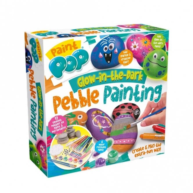 Wind Designs Paint Pop Glow in the Dark Rock Art