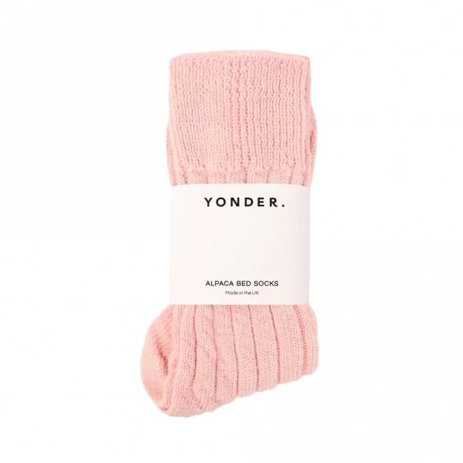 Yonder Alpaca Bed Socks - Blossom