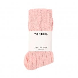 Alpaca Bed Socks - Blossom