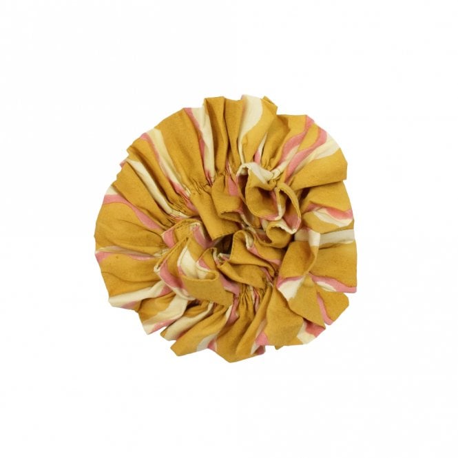 Yonder Cotton Ruffle Scrunchie Wiggle Honey 