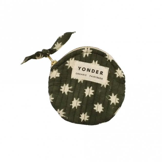 Yonder Fern Cosmic Quilted Coin Purse
