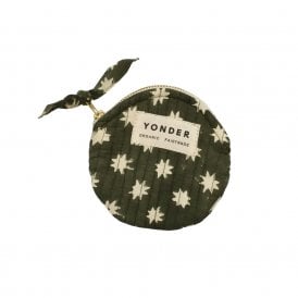 Fern Cosmic Quilted Coin Purse
