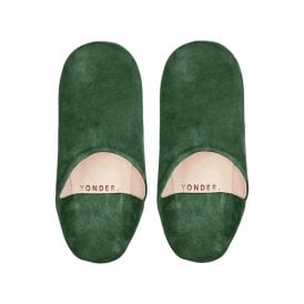 Fern Suede Cocoon Slippers
