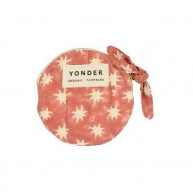 Ginger Cosmic Quilted Coin Purse